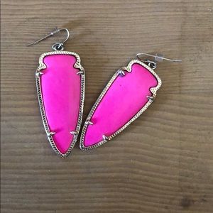 Kendra Scott Pink Skylar Earrings